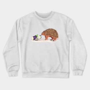 E is for Echidna Crewneck Sweatshirt